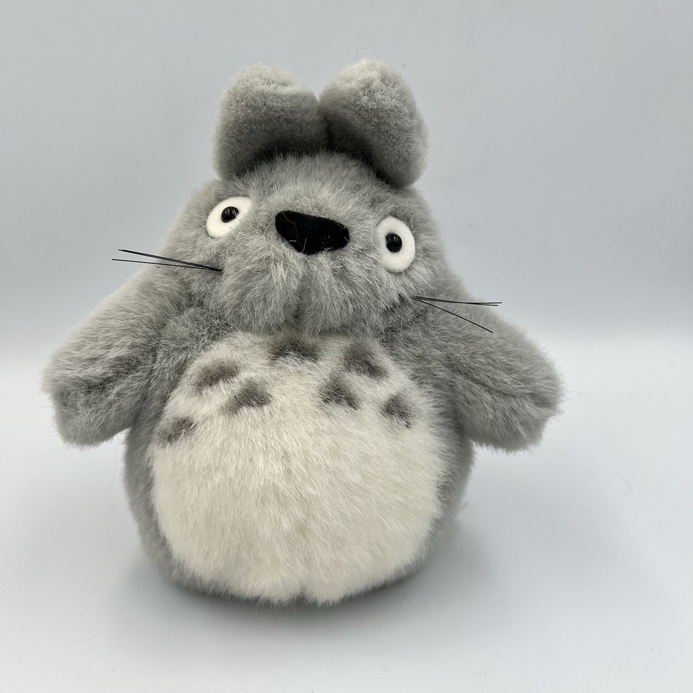 Studio Ghibli My‎ Neighbor Totoro Sun Arrow Plush Doll Light Grey Stuffed 7"